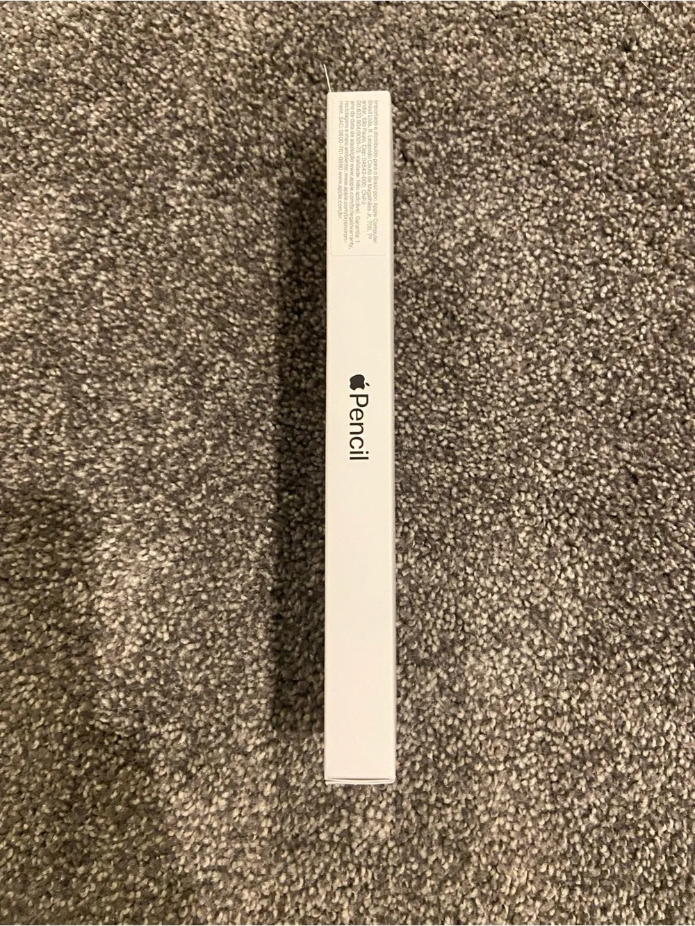 Apple iPad and Apple Pencil box with Blue, Pink, and Yellow Accents EMPTY BOXES
